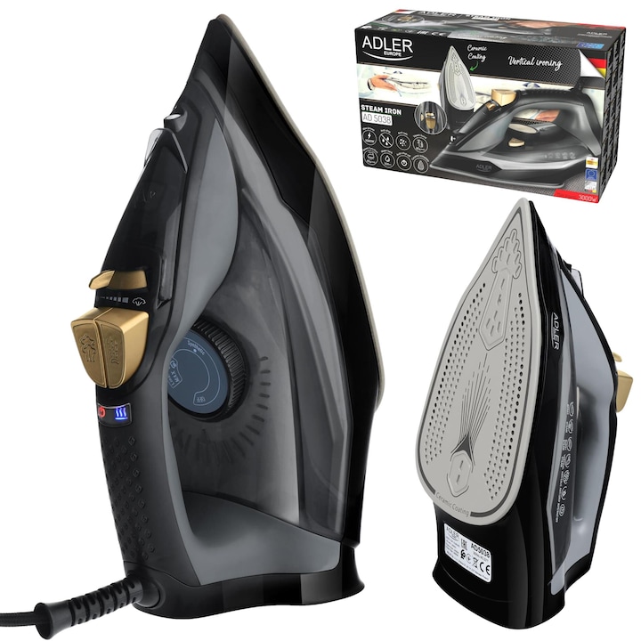 Топ 10 Най-Добрите ADLER Ютии И Парочистачки — Коя Е Идеалната За Вашия Дом? Ютия AdlerAD5038