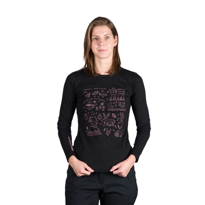 Спортна тениска NORTHFINDER Riya органичен памук