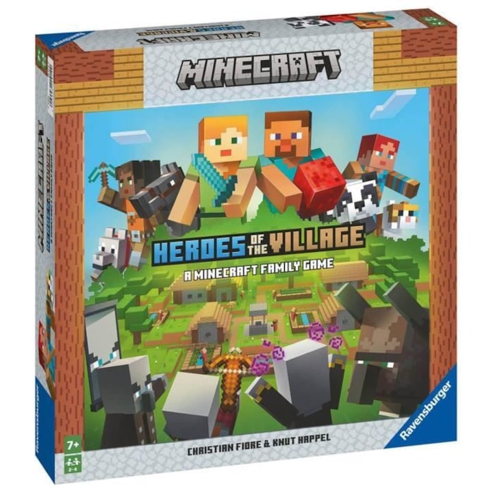 10 Красиви Пъзели за Деца и Възрастни - Класация Пъзел Minecraft Heroes of the Village