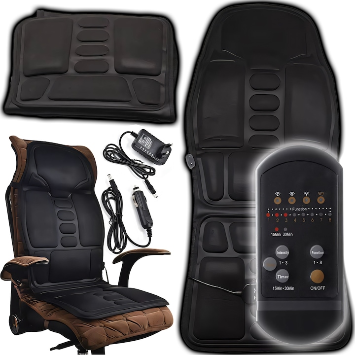 Топ 12 Най-Добрите Бюджетни Масажори Под 30 Евро Масажор за гръб и стол RETOO DriveTech