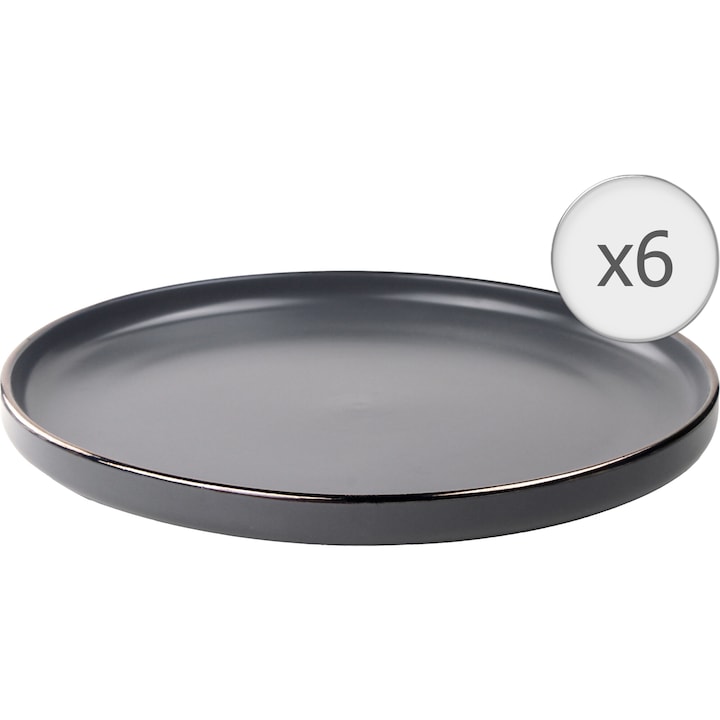 15 Красиви Комплекта Чинии – Класация Комплект 6 плоски чинии Art of dining by Heinner Calypso