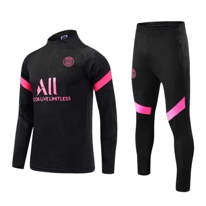 YSHT детски спортни екипи - най-добрите в България за 2026 Година Детско спортно облекло Paris футболен комплект с дълги ръкави за тренировки