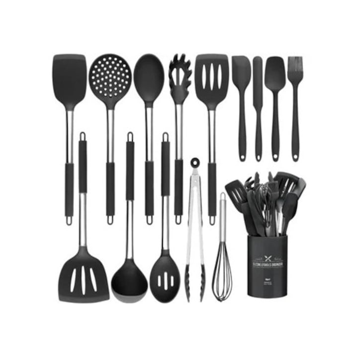 Комплект кухненски прибори от топлоустойчив силикон