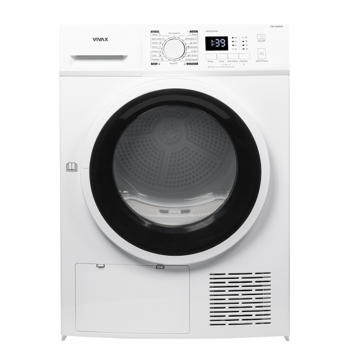 Евтини Сушилни за Дрехи До 400 Евро - Кои Избрахме Ние VIVAX CDR-0816SHP Сушилня за дрехи