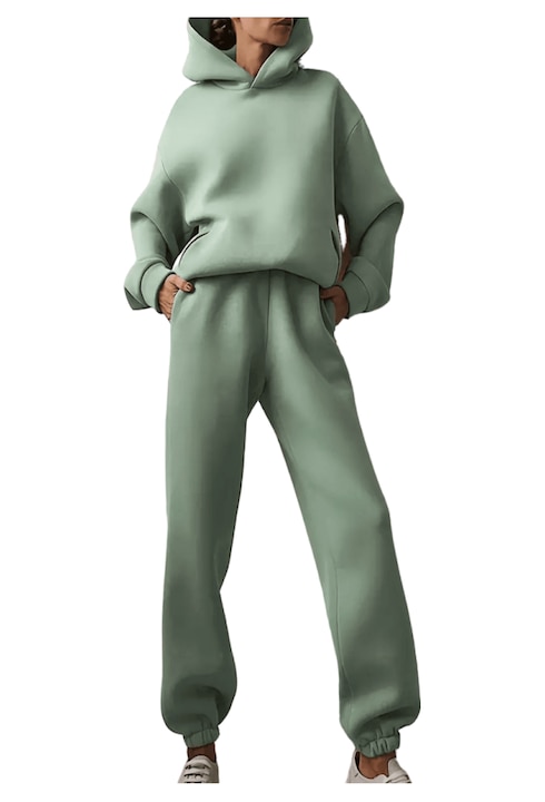 Кадифени и плюшени дамски анцузи (удобни и топли) Дамски спортен екип GG Moda