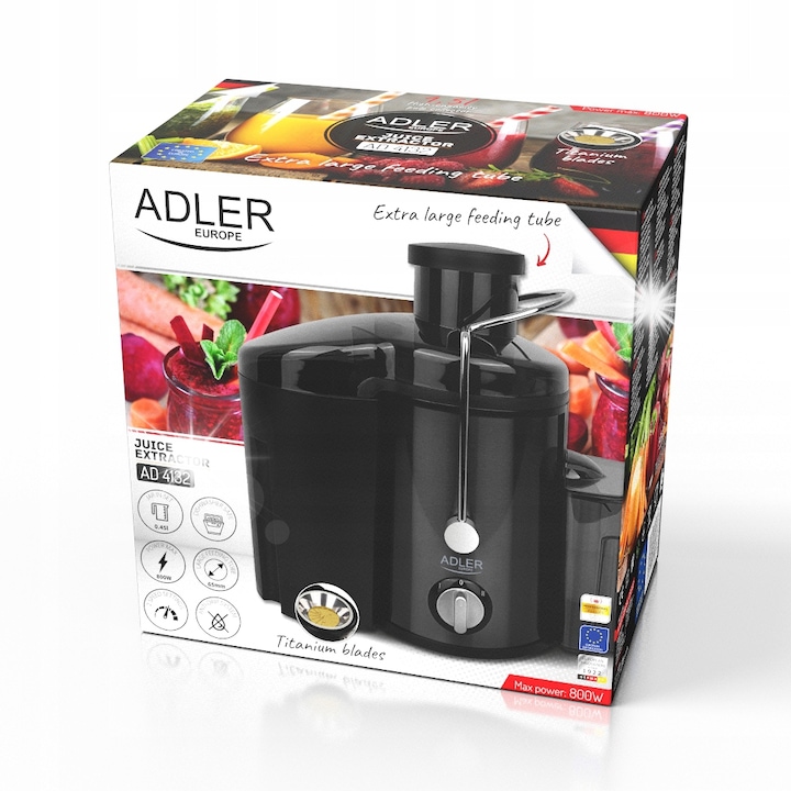 Сокоизстисквачки ADLER - Кои са Най-добрите за 2026 Година Сокоизстисквачка Adler AD 4132