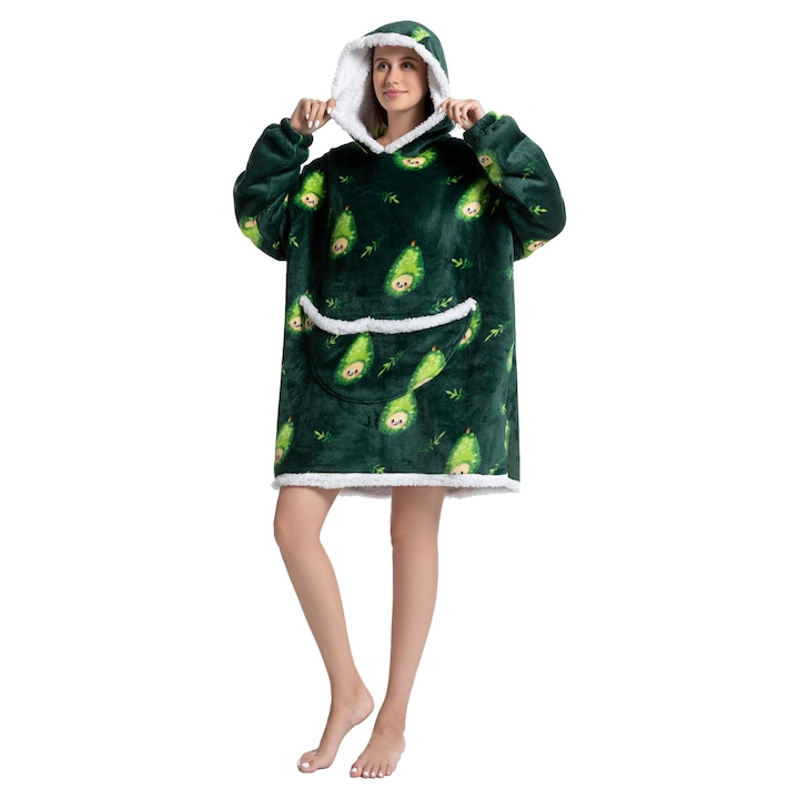 Класация Най-Качествените Одеяла и Кувертюри за Легло Суитшърт TillyBilly одеяло с ръкави