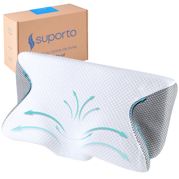 Цервикална ортопедична възглавница за спане