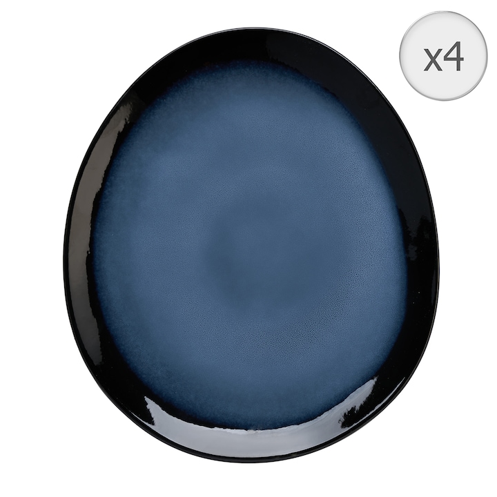 15 Красиви Комплекта Чинии – Класация Комплект от 4 овални чинии Art of dining by Heinner Serenity