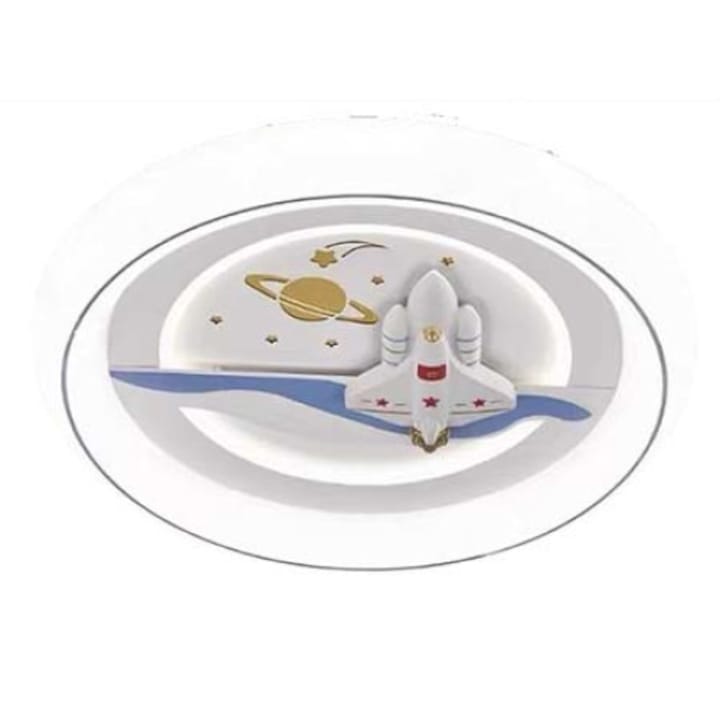 10 Щури Полилеи за Детска Стая Кръгла LED лампа от анимационни филми за детската стая с дистанционно