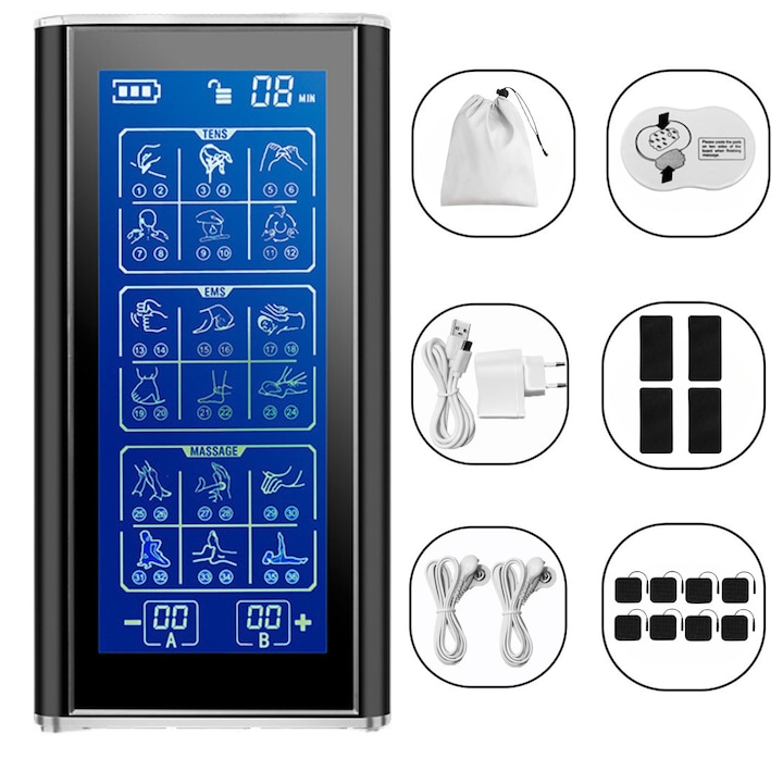 VIENAPOLI® Електростимулационен и физиотерапевтичен масажор