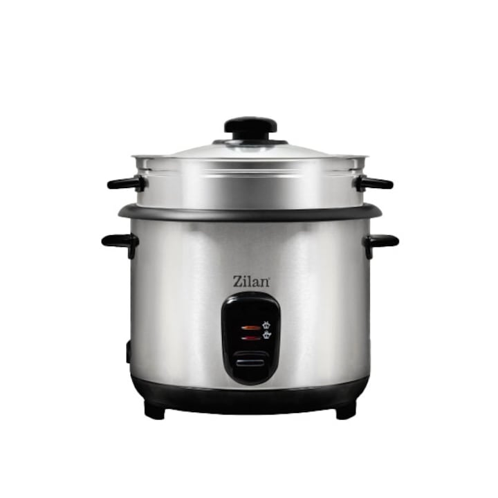Zilan ZLN9570 2 в 1 готварска печка за готвене на ориз и храна на пара