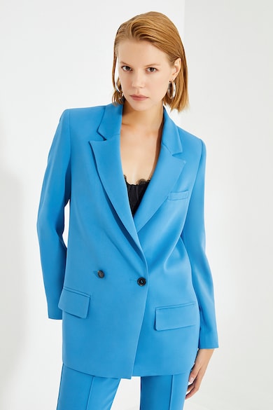 Пастелни Дамски Сака — Идеални За Пролетта Just Like You Свободно сако с копчета