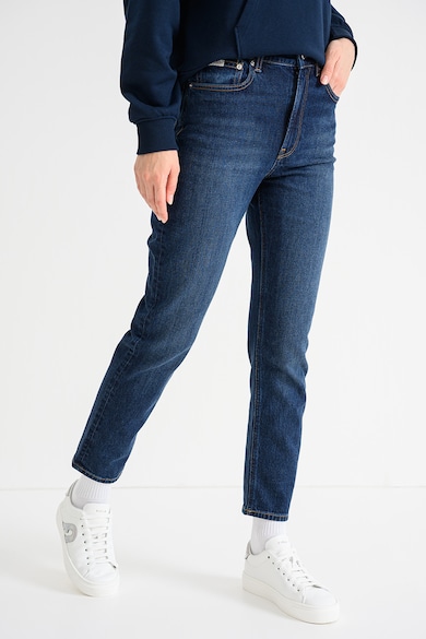 Най-Добрите Премиум Дамски Дънки Над 60 € — Инвестиция В Стил CALVIN KLEIN JEANS Скъсени прави дънки