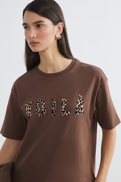 LC WAIKIKI Свободна тениска с надпис