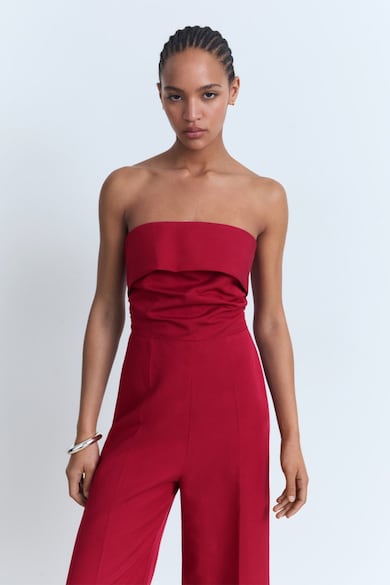 Mango Гащеризон без ръкави с лен