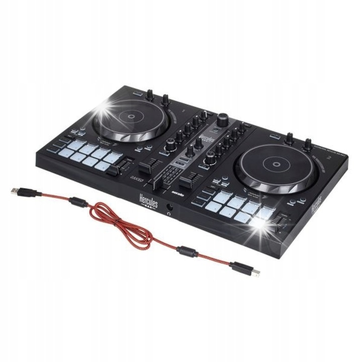 Топ 8 Най-Добрите DJ Контролери За Професионалисти Контролер DJ Hercules DJControl Inpulse 300 MK2