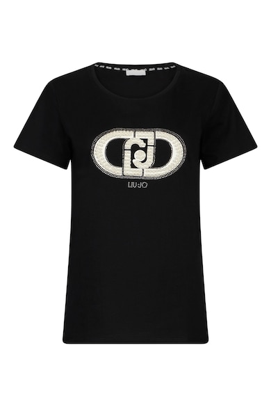 Liu Jo Памучна тениска с принт