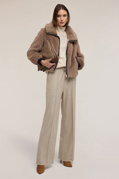 Motivi Палто от еко пух с висока яка