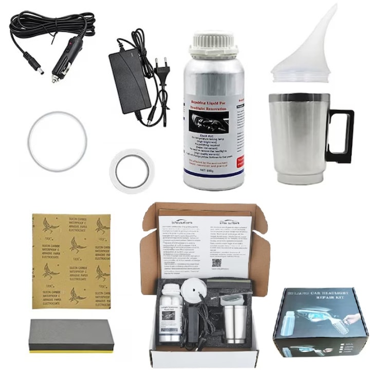 Комплект за реставрация на автомобилни фарове