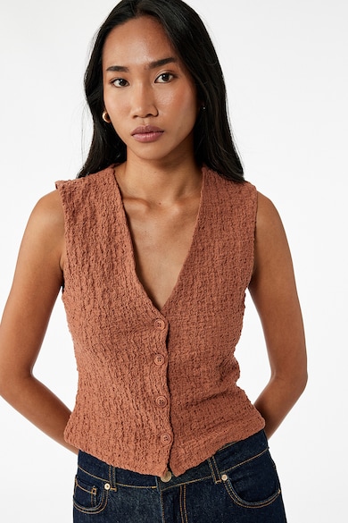 KOTON Шпиц елек с релеф