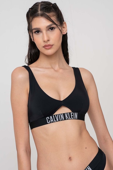 CALVIN KLEIN Горен бански с лента с лого