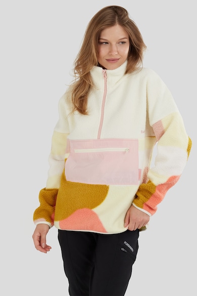 Топ 8 Туристически И Хайкинг Суитшърти За Активни Дами Fundango Поларен трекинг суитшърт Riva с къс цип