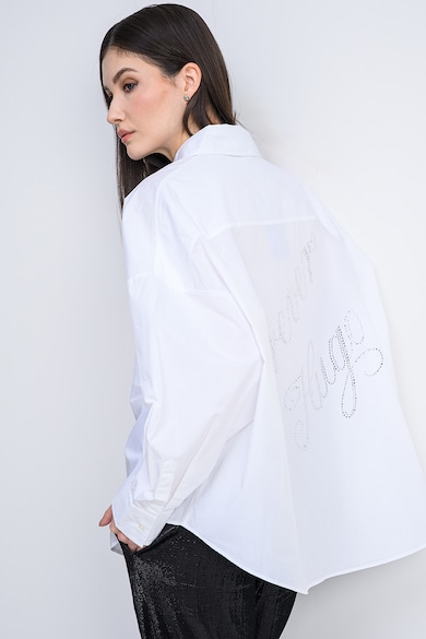 HUGO Уголемена памучна риза Edafnena с джобове