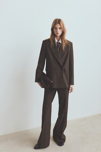 Mango Уголемено сако с копчета