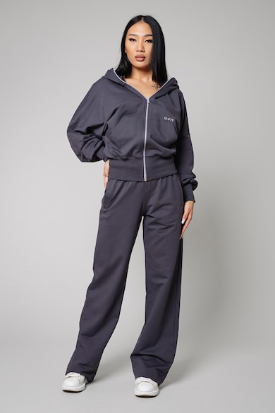 Дамски Спортни Екипи С Качулка – Топ Модели За Всеки Ден uFIT Спортен екип с цип и качулка