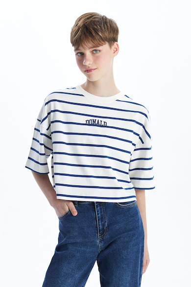 LC WAIKIKI Къса тениска с принт Donald