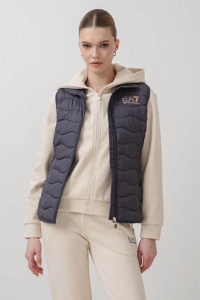 EA7 Капитониран елек с цип