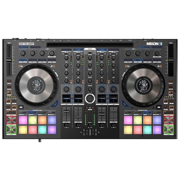 Топ 8 Най-Добрите DJ Контролери За Професионалисти Reloop Mixon 8 Pro 4-канален DJ контролер - eMAG.bg