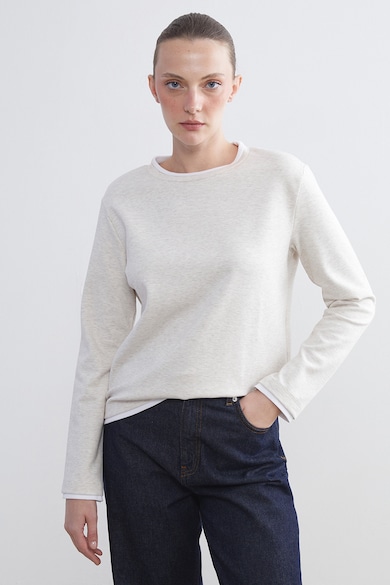 Най-Добрите Дамски Блузи С Овално Деколте — 10 Модела За Всеки Ден LC WAIKIKI Блуза с овално деколте