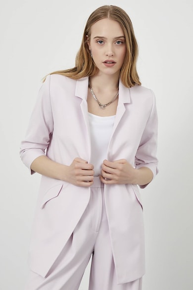 Пастелни Дамски Сака — Идеални За Пролетта Just Like You Дълго сако с 3/4 ръкави