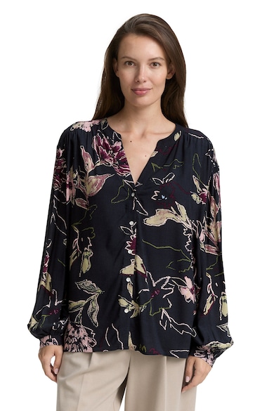 Tom Tailor Флорална риза с дълги ръкави