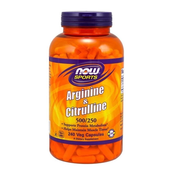 Топ 13 Най-Добрите Now Foods Хранителни Добавки, Които Трябва Да Пробвате Аргинин и цитрулин на прах NOW SPORTS