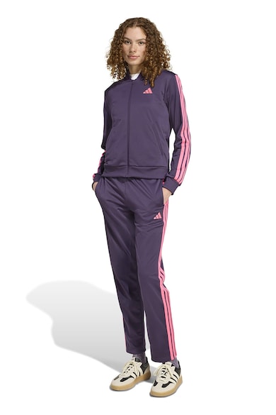 adidas Sportswear Спортен екип W ESS 3S TS с цип и лого