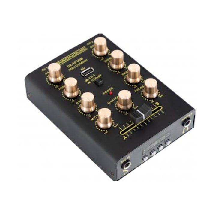 Миксер Pronomic DX-10 USB MKII mp3 bluetooth - eMAG.bg