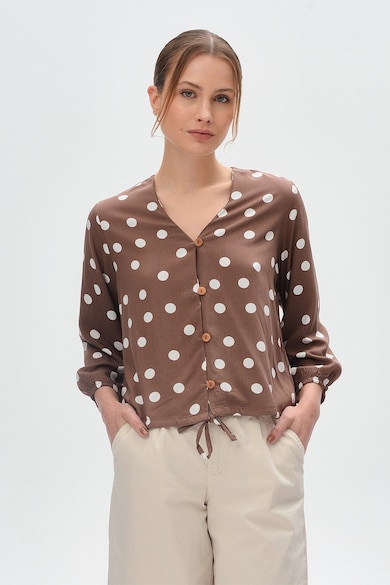 GreenPoint Свободна риза с графика