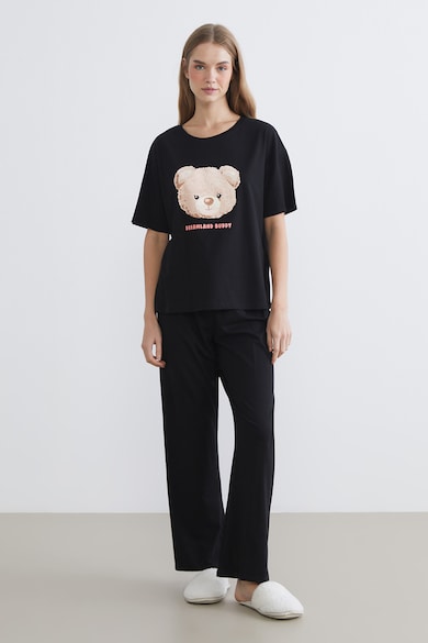 LC WAIKIKI Под 15 € — Къде Да Купите Евтини Дамски Пижами (Топ 7) LC WAIKIKI Памучна пижама