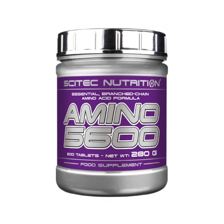 Топ 9 Най-Добрите BCAA И EAA Добавки За Интензивни Тренировки Аминокиселини Scitec Nutrition AMINO 5600