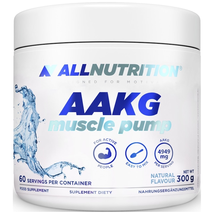Хранителна добавка AllNutrition AAKG Muscle Pump Powder