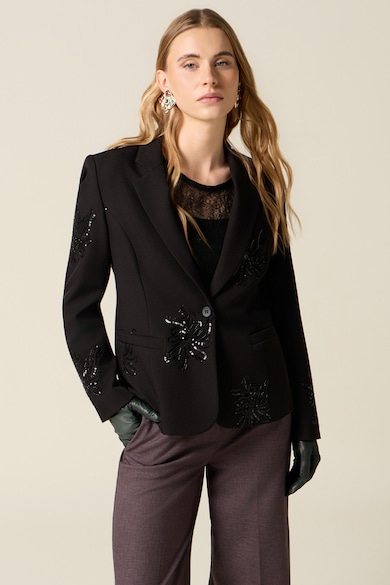 Oltre Сако с флорални пайети