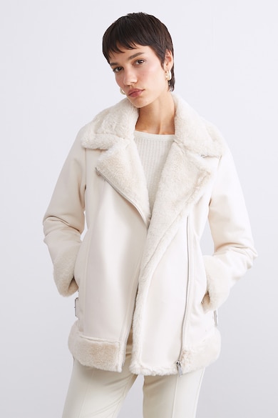 LC WAIKIKI Яке от еко кожа с еко пух