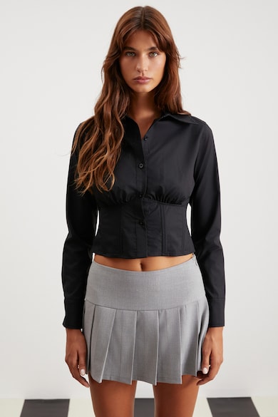 GRIMELANGE Къса риза от органичен памук