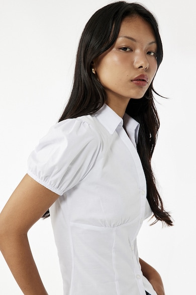 KOTON Слим риза с къси ръкави