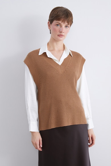 LC WAIKIKI Плетен шпиц елек