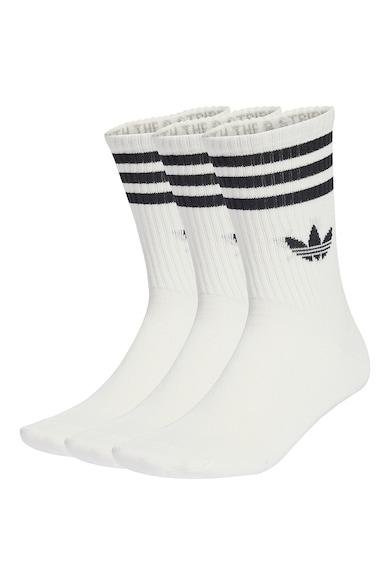adidas Originals Унисекс дълги чорапи с лого - 3 чифта