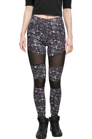 Най-Добрите Дамски Клинове В Многоцветни И Животински Шарки Urban Classics Клин с принт и ефирни зони